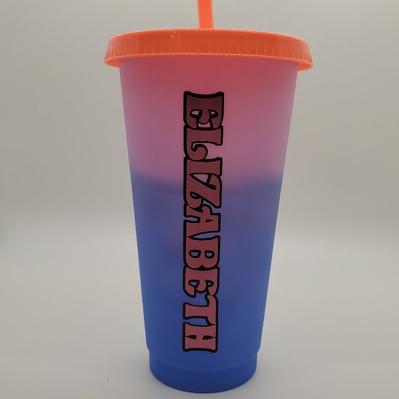 Custom Name 24oz Color Change Tumbler - Picture 1 of 7